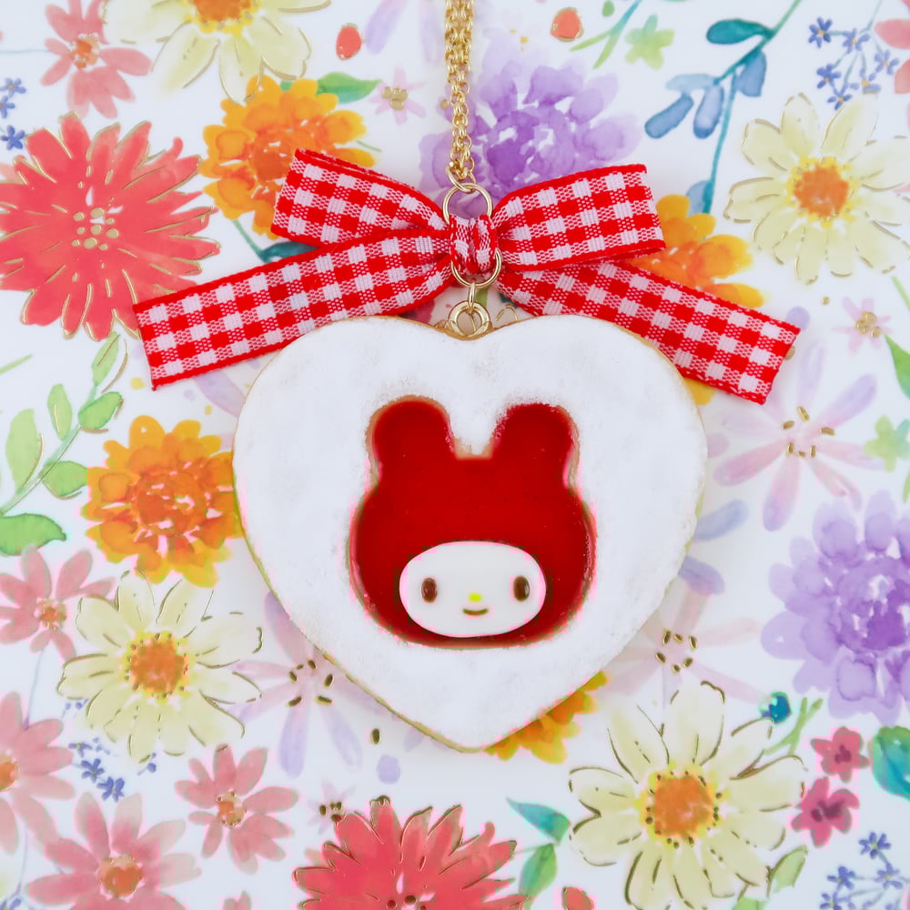 My Melody Linzer Cookie Necklace