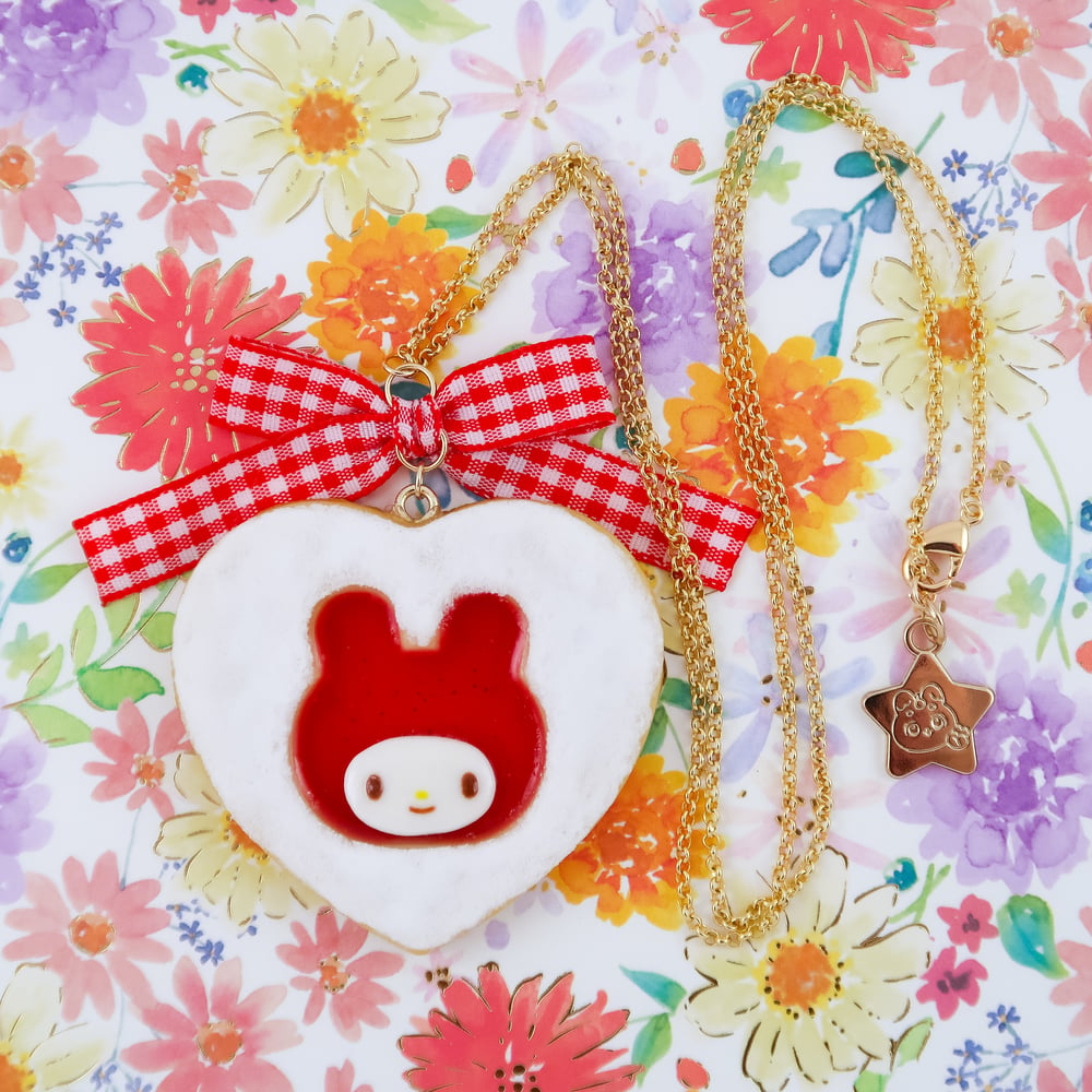 My Melody Linzer Cookie Necklace