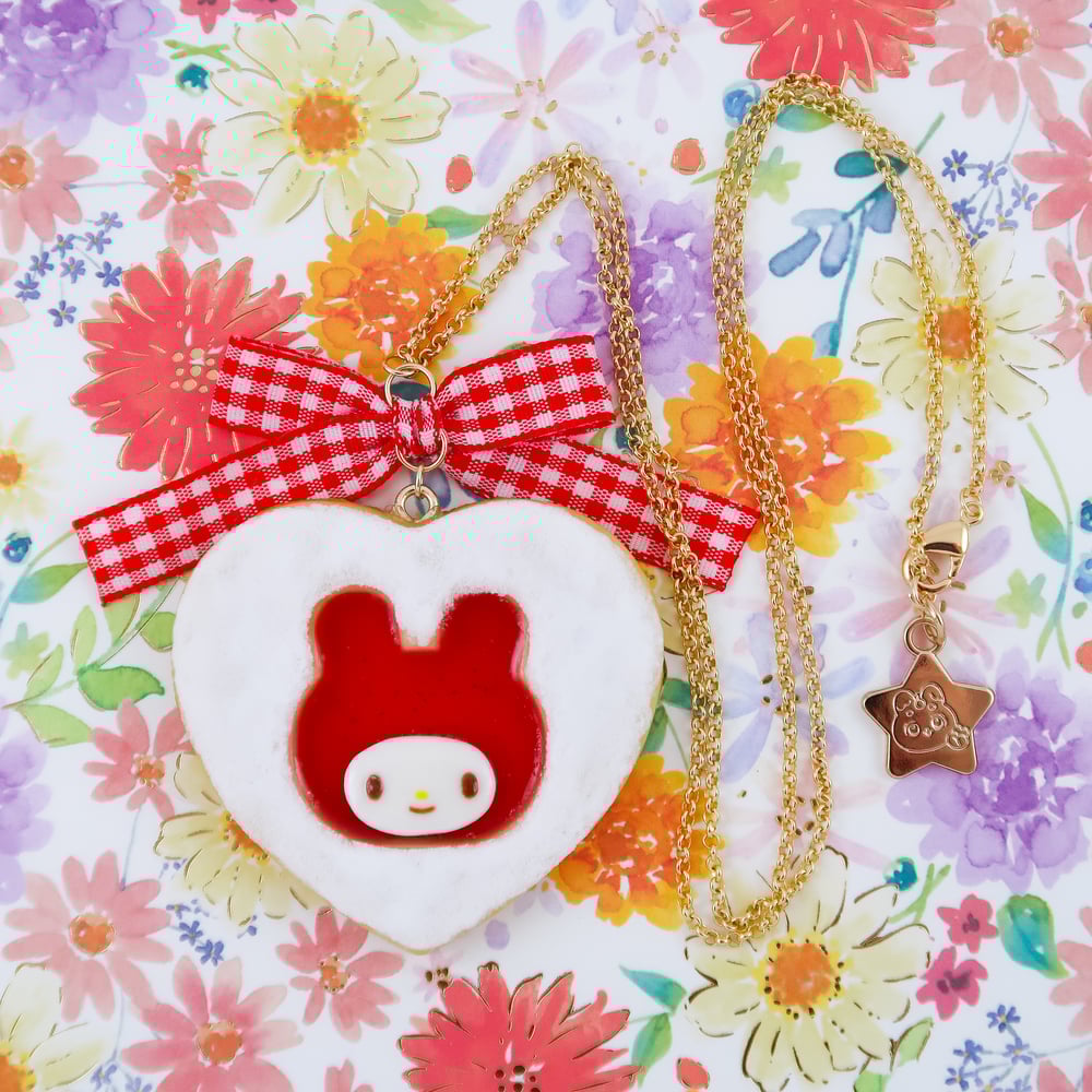 My Melody Linzer Cookie Necklace