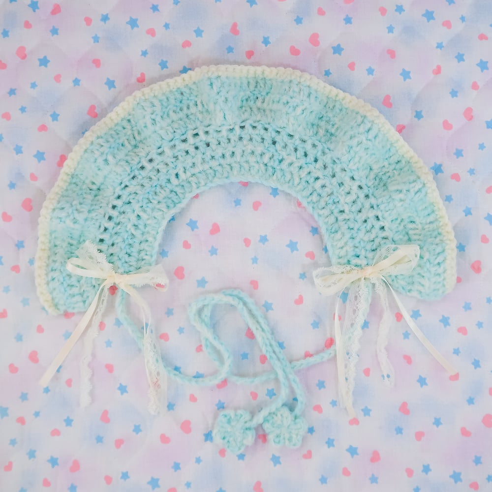 Crochet Ruffle Headdress: 04