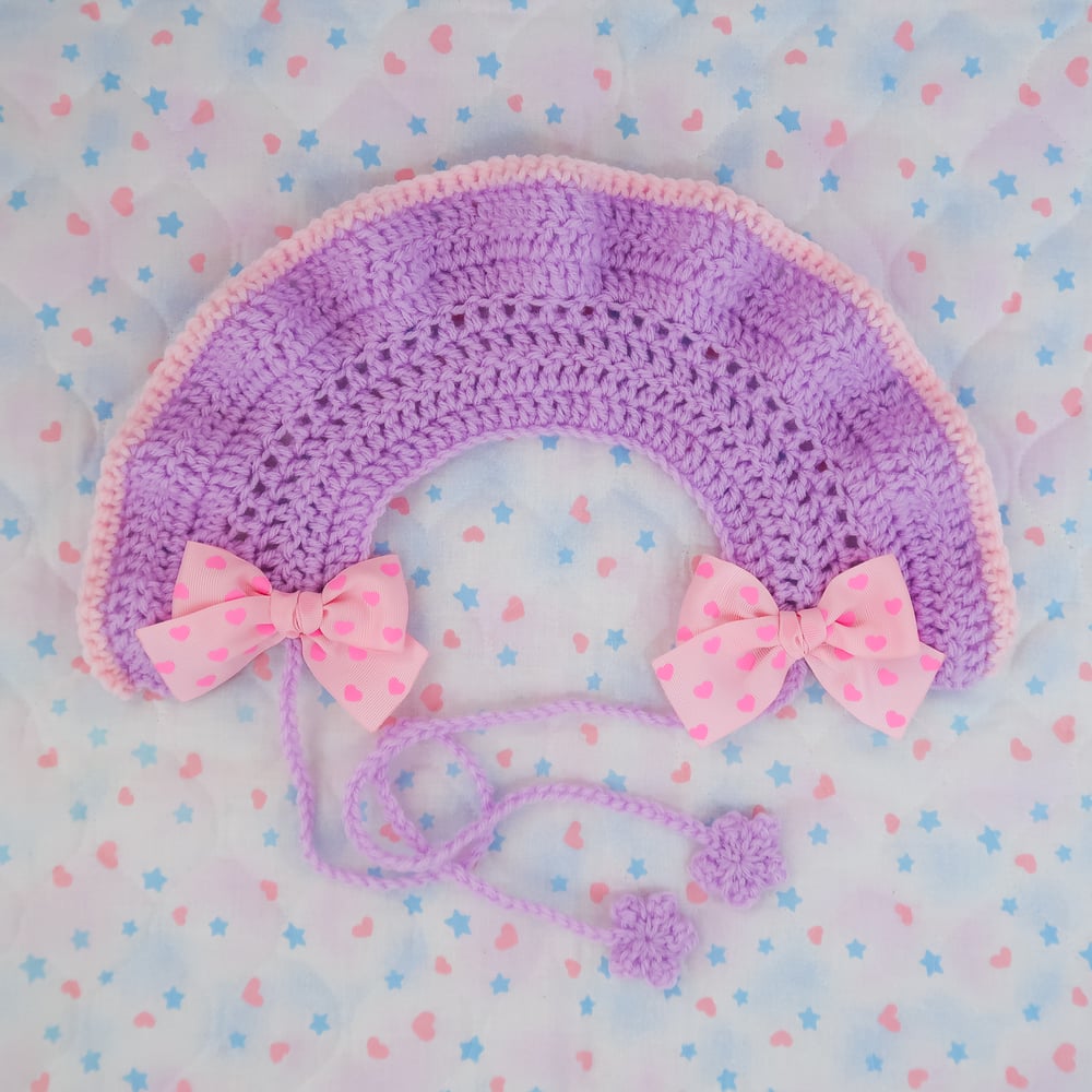 Crochet Ruffle Headdress: 07