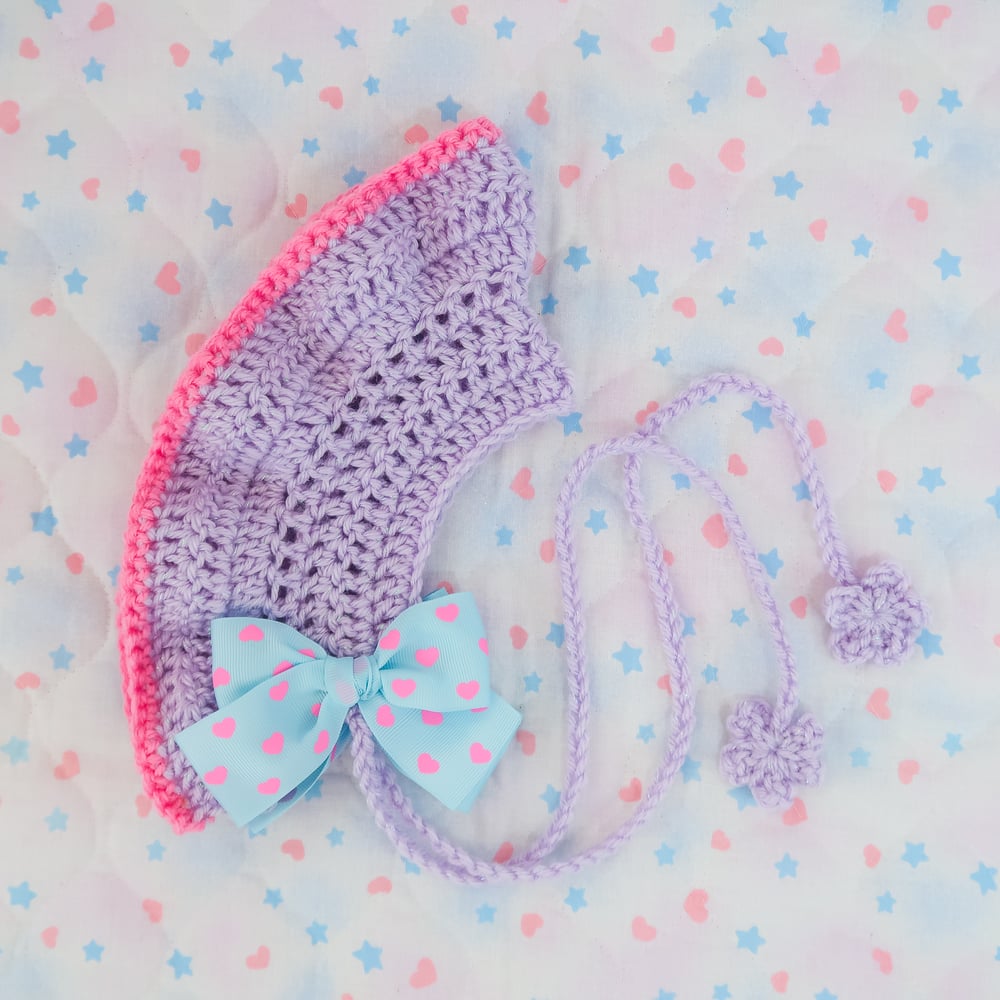 Crochet Ruffle Headdress: 08