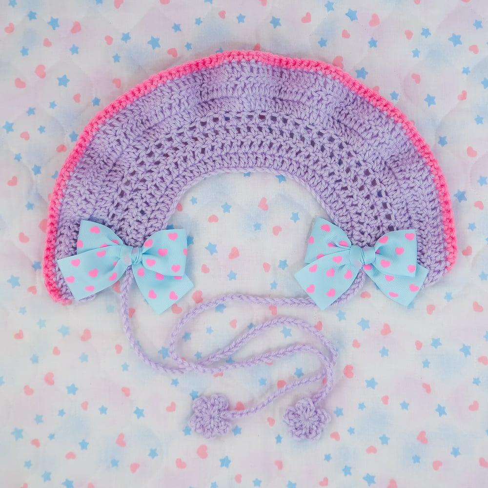 Crochet Ruffle Headdress: 08