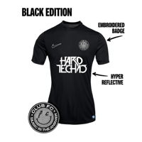 Image 1 of HARD TECHNO X CLUB FC BLACK EDITION