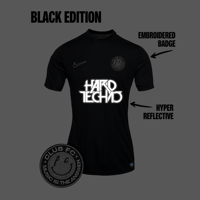 Image 2 of HARD TECHNO X CLUB FC BLACK EDITION