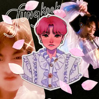 Image 5 of BTS "The Truth Untold" Glitter Stickers Set