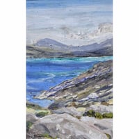 Image 2 of Patric Stevenson RUA (1909 - 1983) Kerry Coast Irish Landscape Painting