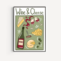 Image 2 of WINE & CHEESE