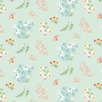 Image 7 of HOLLYHOCK LANE 2.5" ROLOs by Sheri McCulley for Poppie Cotton-42 pc/pk