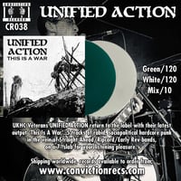 Image 2 of CR038: Unified Action 'This Is A War' 7' EP