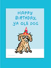 Ole Dog - greeting card