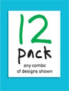 12 Pack - greeting cards