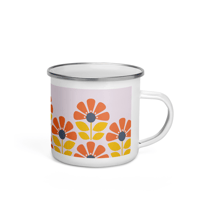 Image 2 of Pink Enamel Mug