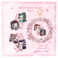 Image 1 of Sakura Circle Charm 