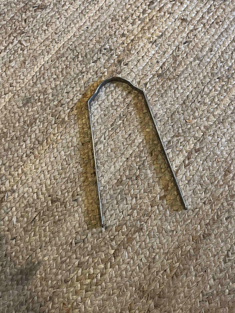 Image of NOS Chrome Chopper Fender Strap