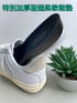 Touch ground white leather German Army trainer sneaker  Image 3