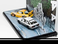 Image 3 of 1:64  Initial D Manga Style RX7 & AE86 Diecast Model 