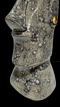 Image 3 of Tiki Classics XL Ceramic Easter Island Moai Lamp COSMIC STARBURST
