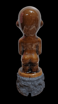 Image 3 of  Tiki Classics Steve Crane Tribute Lamp Limited Edition #4 of 100 w/flame bulb
