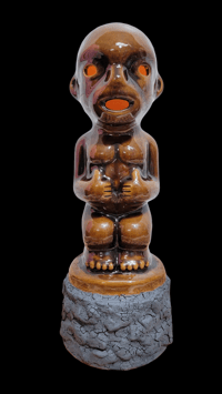 Image 1 of  Tiki Classics Steve Crane Tribute Lamp Limited Edition #4 of 100 w/flame bulb