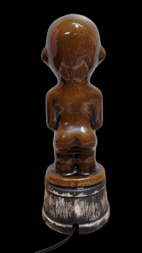 Image 3 of Tiki Classics Steve Crane Tribute Lamp Limited Edition #6 of 100 w/flame bulb