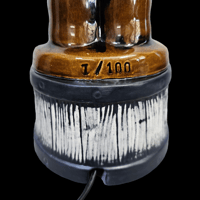 Image 4 of Tiki Classics Steve Crane Tribute Lamp Limited Edition #7 of 100 w/flame bulb