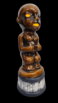 Image 2 of Tiki Classics Steve Crane Tribute Lamp Limited Edition #7 of 100 w/flame bulb