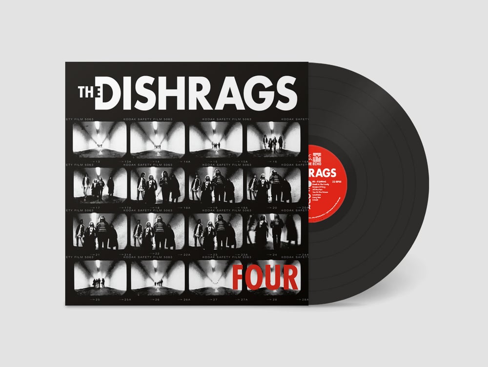 Image of THE DISHRAGS - "FOUR" (1980) LP