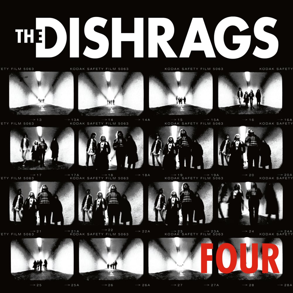 Image of THE DISHRAGS - "FOUR" (1980) LP