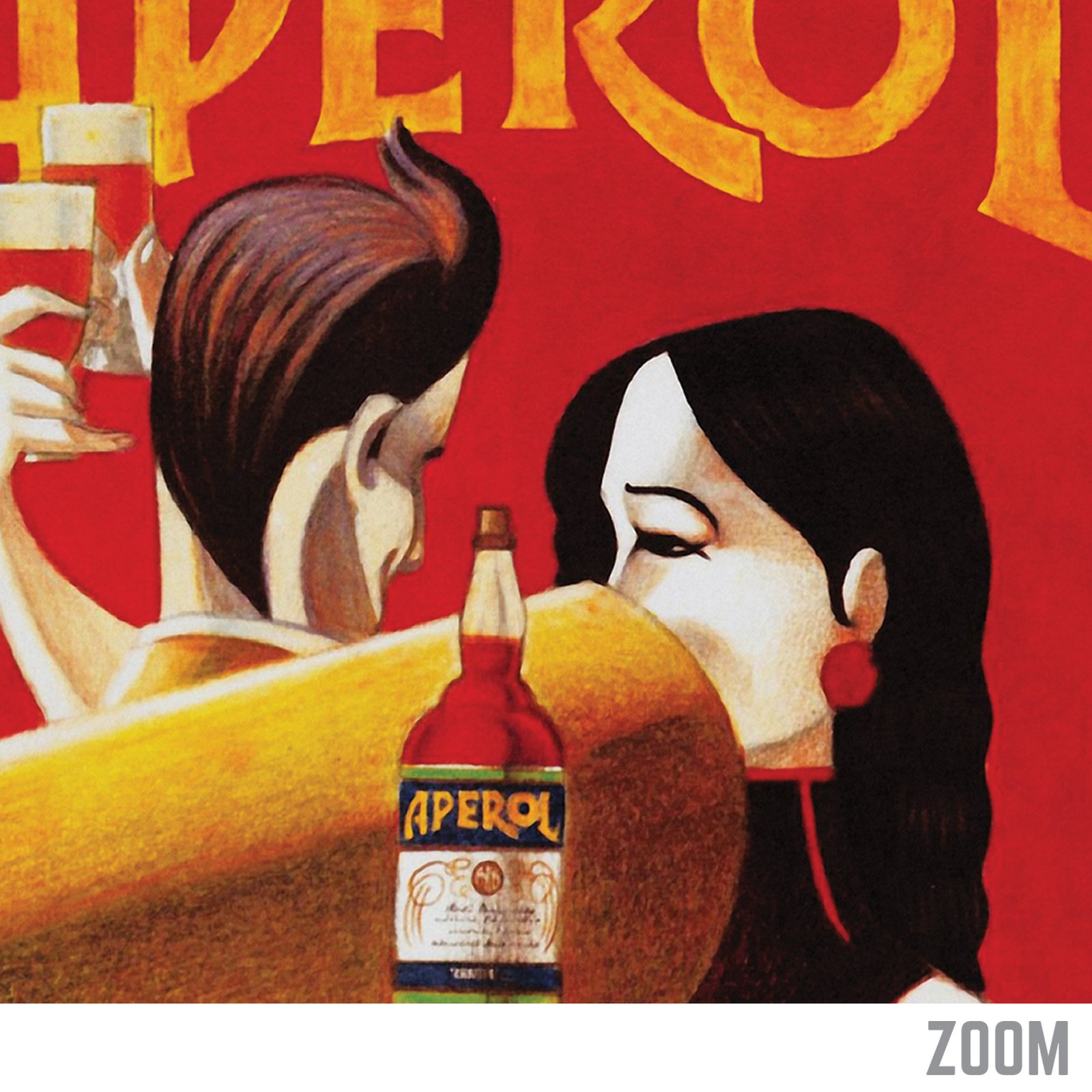 Aperol - Rendez-Vous | Lorenzo Mattotti - 1990 | Drink Poster