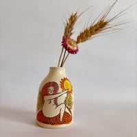 Image 1 of Sun Harvest Goddess Bud Vase