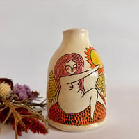 Image 2 of Sun Harvest Goddess Bud Vase