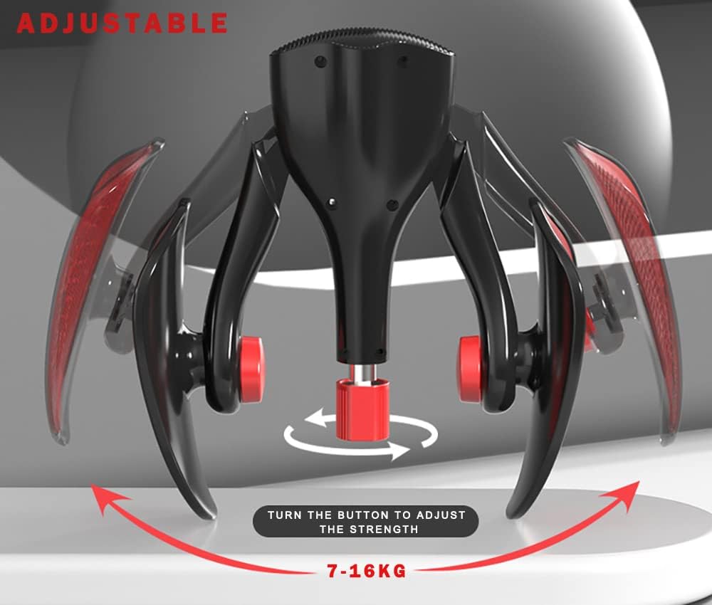 Digital Thigh Master Exerciser Strength Adjustable Pelvic Floor Training Device Battery Powered Men