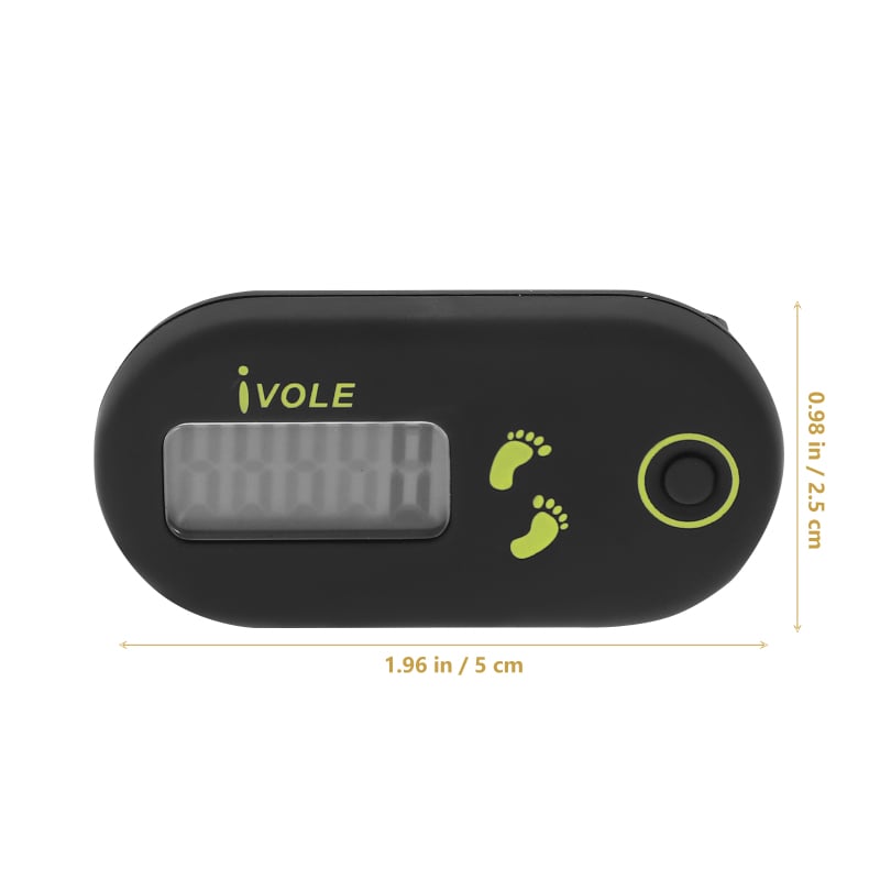 Single Function 3D Electronic Pedometer Sports Pedometer Fitness Information Tool Sports Supplies