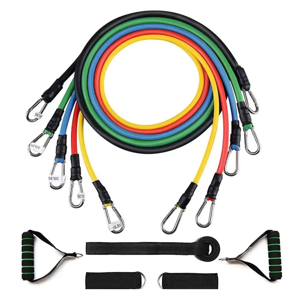 Fitness Training Tension Rope Multi-functional Elastic Yoga Tensioner Resistance Band