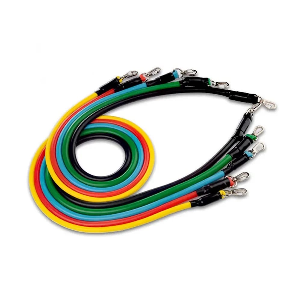 Fitness Training Tension Rope Multi-functional Elastic Yoga Tensioner Resistance Band