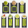 14 in 1 Multifunctional Vegetable Chopper Onion Chopper Handle Food Grate Food Chopper Kitchen