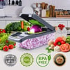 14 in 1 Multifunctional Vegetable Chopper Onion Chopper Handle Food Grate Food Chopper Kitchen