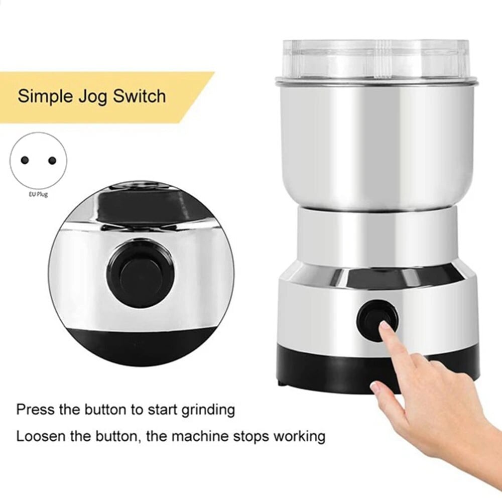 Electric Coffee Grinder Kitchen Cereals Nuts Spices Beans Flour Spice Grains Grinder Machine
