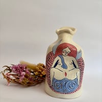 Image 2 of Goddess of Moon and Tide, Odd shaped Bud Vase