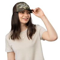 Image 7 of In God We Trust Guns Are Just Backup - Patriotic - Camouflage Trucker at