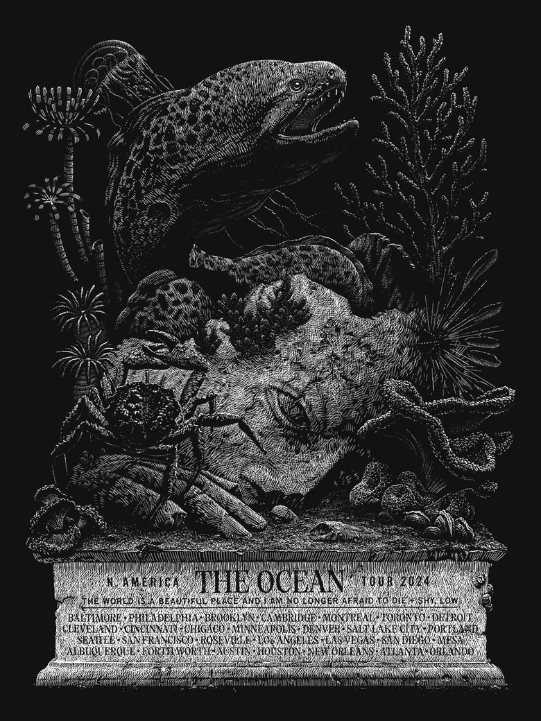 Image of »The Ocean« North America Tour Poster 2024
