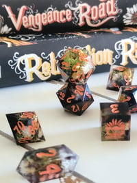 Image 7 of Vengeance Road - 8 piece floral dice set