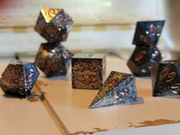 Image 2 of  A Little Party 8 piece glitter dice set