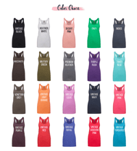 Image 6 of Trump 24 White Flag - Women's Racerback Tank