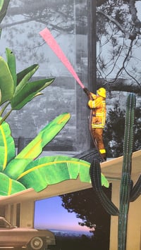 Image 3 of 'L.A Jungle' (Framed)
