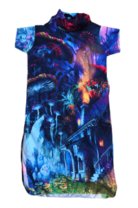 Image 1 of Yearn Gully Cowl Dress