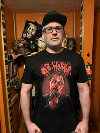 Image 2 of AB HORROR 'EARLY RETIREMENT' BLACK SOFT TEE