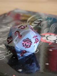 Image 2 of The Rêveurs oversized 30mm d20 and death save d20