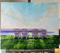 Image 3 of Chairs Ephraim | Original Painting on Canvas